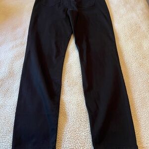 Women’s Ralph Lauren Black Straight-Leg Pants